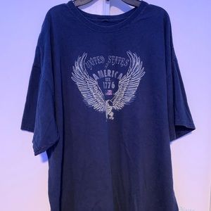 Vintage United States Army T-Shirt 3XL Navy Blue